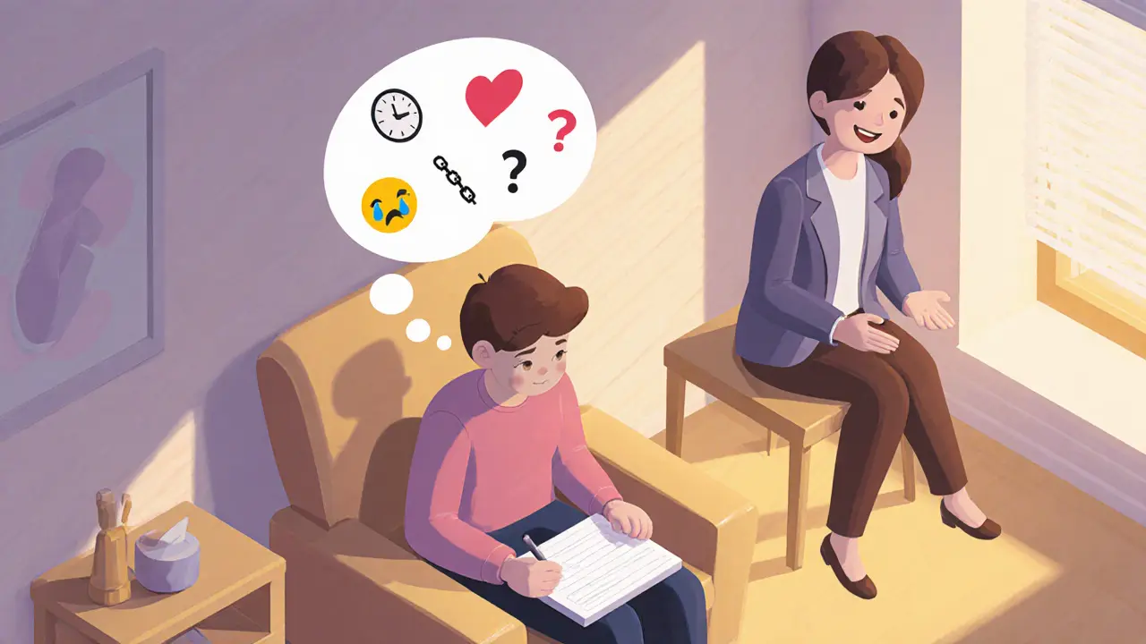 Jak si připravit témata pro sezení psychoterapie: Praktický návod pro klienty