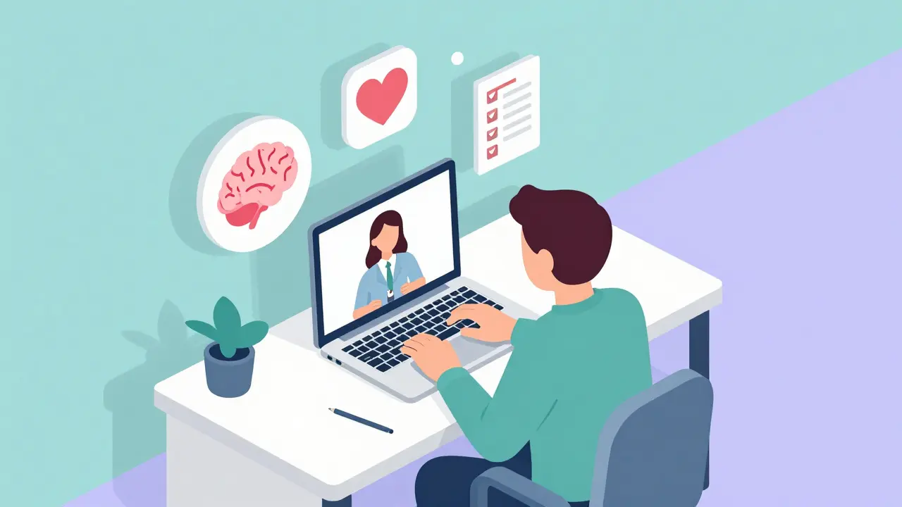 Telepsychoterapie: Je online terapie stejně účinná jako osobní setkání?