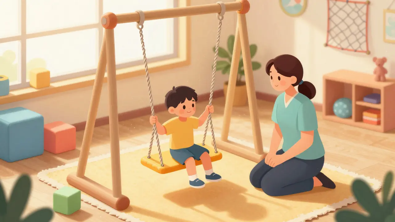 Senzorická integrační terapie pro poruchu autistického spektra: Jak pomáhá s citlivostí na podněty