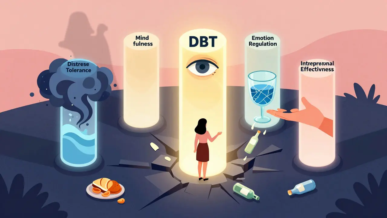 Dialektická behaviorální terapie pro bulimii a přejídání: Jak regulovat emoce a přerušit cyklus přejídání