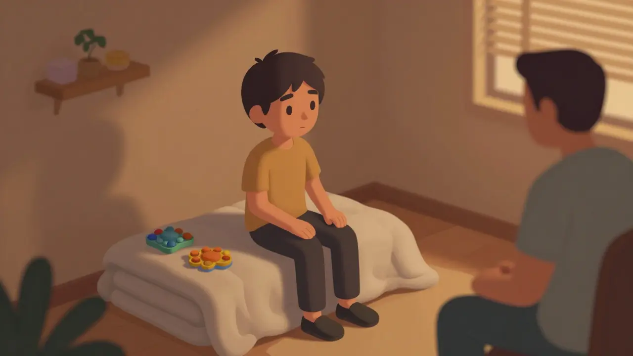 Meltdown a shutdown: Jak správně reagovat na přetížení u autistů v terapii