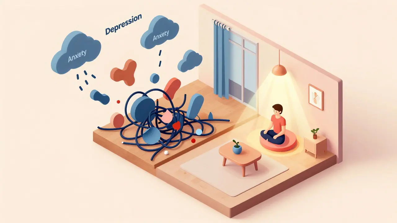 Mindfulness pro úzkost a depresi: Jak věda potvrzuje účinnost meditace