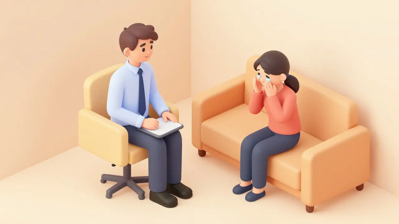 Můžu při terapii brečet? Co se děje s emocemi v ordinaci psychoterapeuta